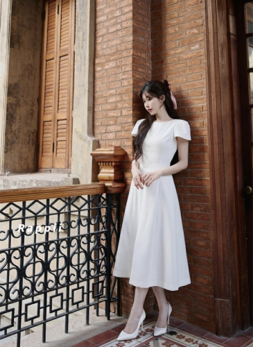 Nojiso Dress _ Trắng