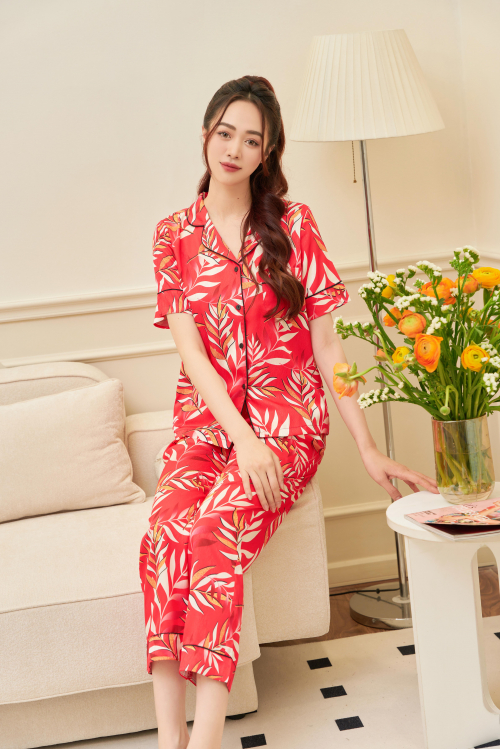 Pijama_ Nguyệt Quế Đỏ