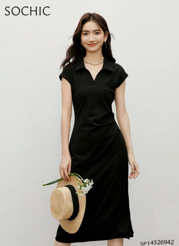 Hinoma Dress _ Đen